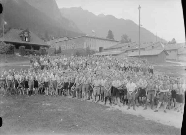 Gruppenbild Pfadfindertreffen