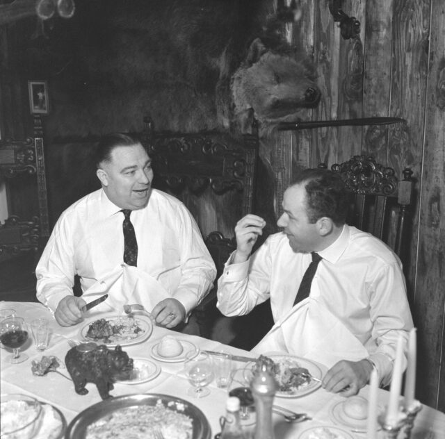 Gäste beim Essen
