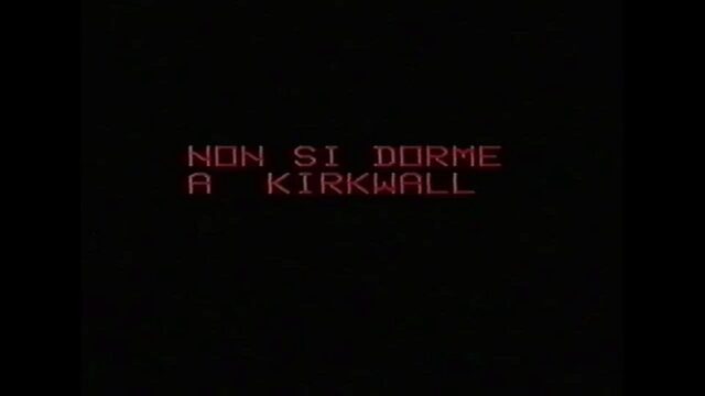 Non si dorme a Kirkwall