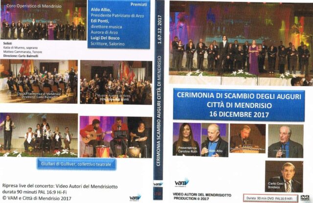 Cerimonia di Scambio degli Auguri Mendrisio 2017