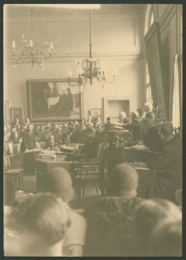 Sala del processo Bassanesi