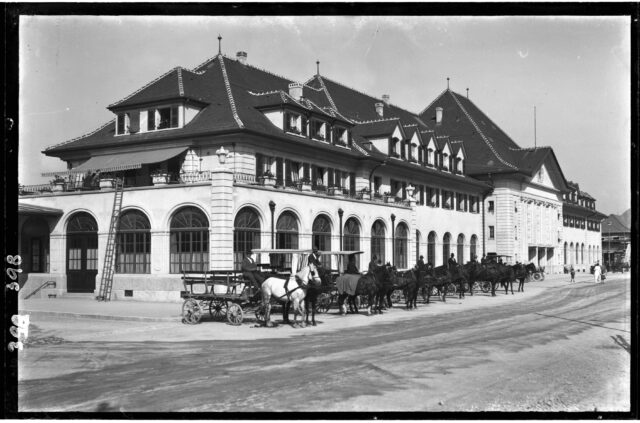 Thun -- Kutsche; Transport, Verkehr