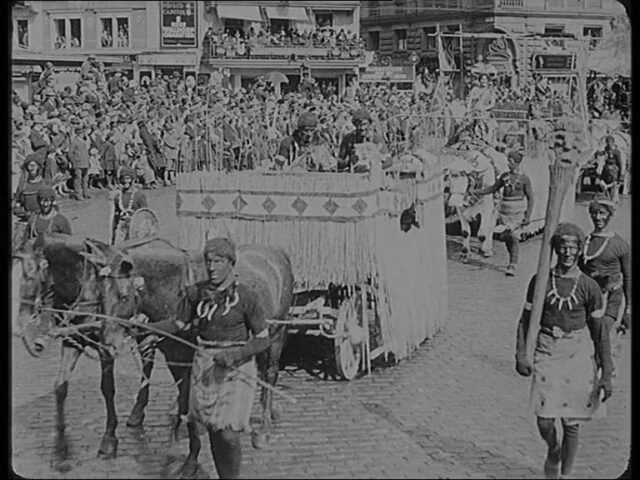 Aus dem Betrieb des Schweizer National-Cinema W. Leuzinger: Fragmente von Aktualitätenfilmen um 1924-1926