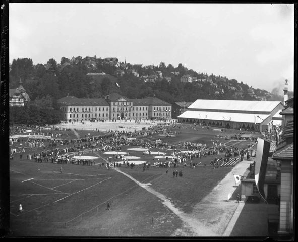 57. Eidgenössisches Turnfest vom 21.–25. Juli, 1922 : Festgelände auf der Kreuzbleiche ( Eidgenössisches Turnfest 1)