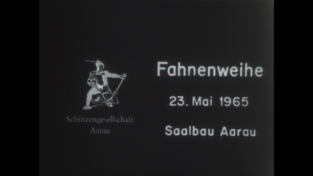 Fahnenweihe Schützengesellschaft, 23.5.1965