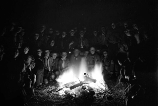 Eclaireurs (scouts) Fribourg-Sud, rallye, Bulle
