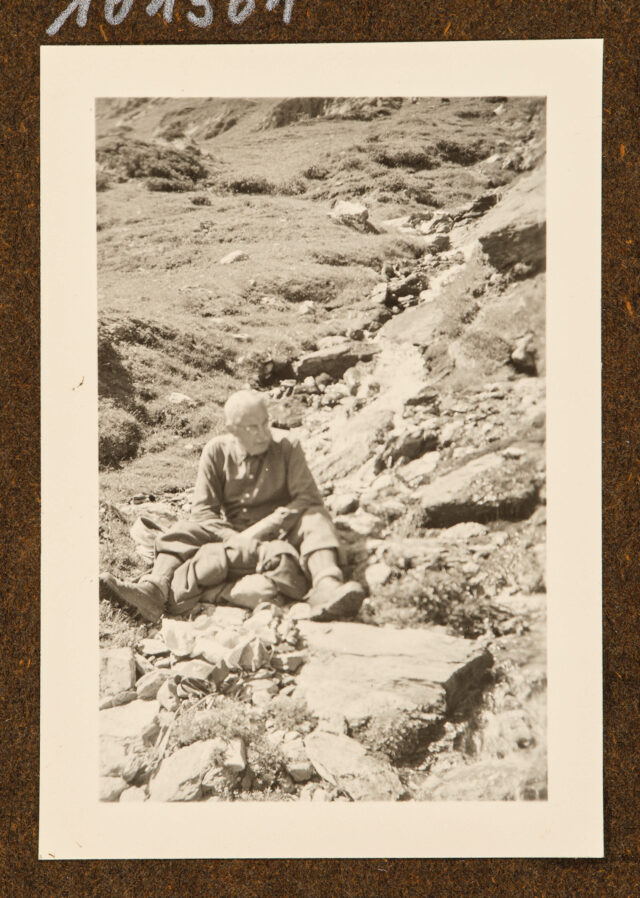 Meinrad Inglin in Felsiger Wiese