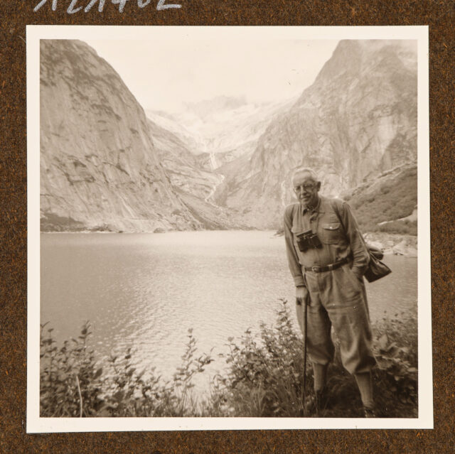 Meinrad Inglin an Bergsee