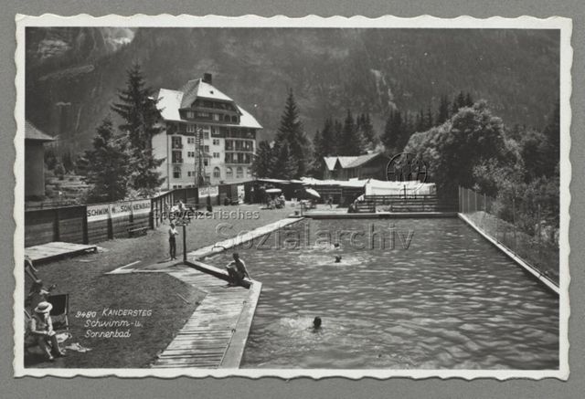 Kandersteg, Schwimm- u. Sonnenbad