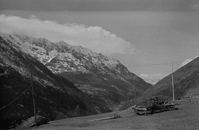 Landschaft bei Saas-Almagell