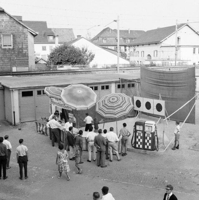 Vorstadtfest, Bootsbau, 1961